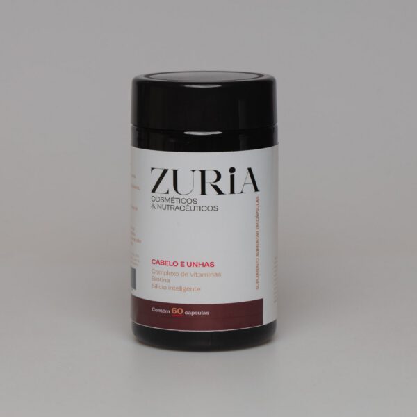 Cabelos & Unhas ZURIA – Kit Tratamento 90 Dias